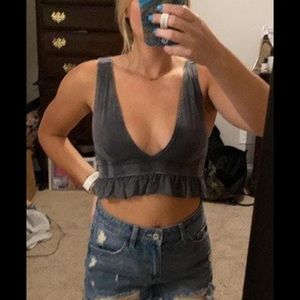 SOLD // Lizard Thicket Crop Top